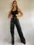 Pantalon Wide Leg Engomado en internet