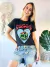 Remera con Brillos Tropics - tienda online