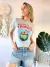 Remera con Brillos Tropics - número indumentaria