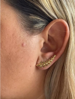 Brinco Earcuff Folha - Atacadista de Semijoias de Fábrica para Revenda | K45 Semijoias - Recife PE