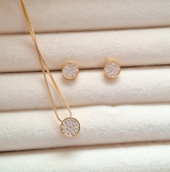 Conjunto Redondo de Micro Zirconias - comprar online