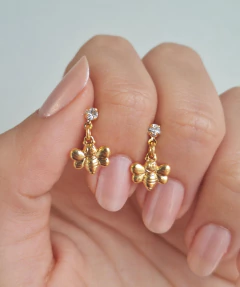 Brinco Abelhinha Com Ponto de Luz