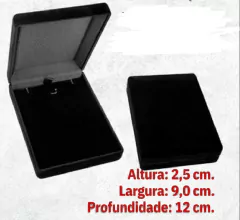 Caixinha Para Colar Camurça - comprar online