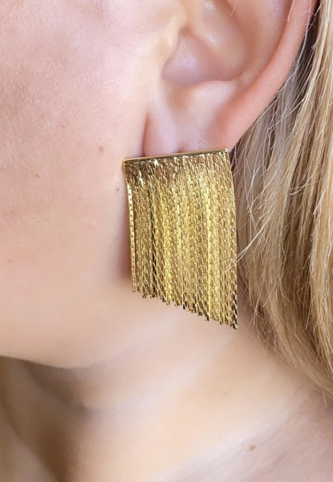 Brinco Franja Curto (4cm)