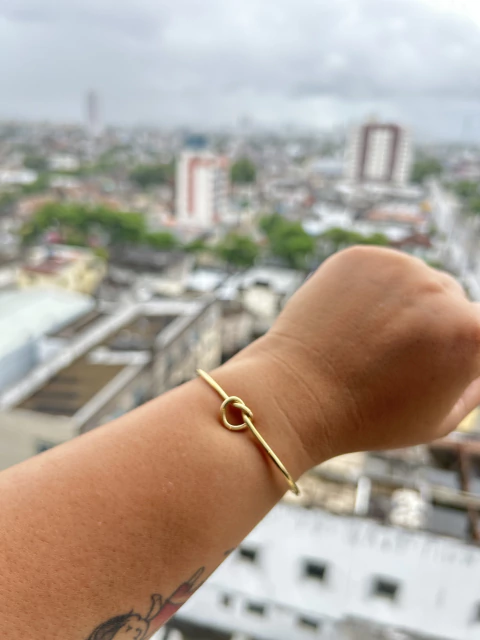 Pulseira Bracelete Aro Nó - comprar online