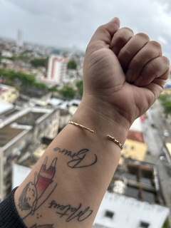 Pulseira Bracelete Torcido - Atacadista de Semijoias de Fábrica para Revenda | K45 Semijoias - Recife PE