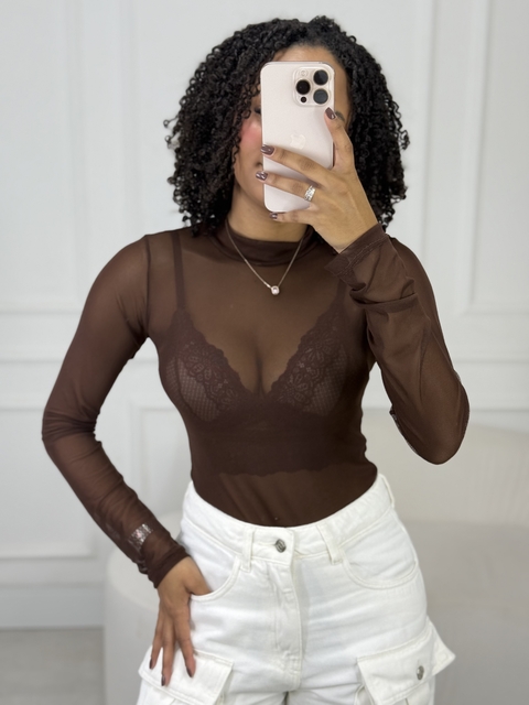 Cropped Renda - comprar online