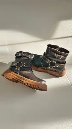 Botas Leopoldo chocolate gastado - comprar online