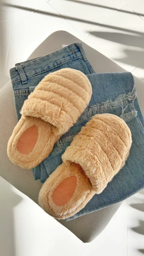 Pantuflas Camel - comprar online