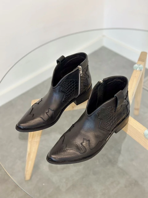 Tex egipto croco negro - comprar online