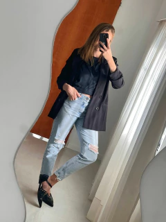 Motes Negro Charol - tienda online