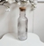 Botella /Jarra de Vidrio RAYAS GRIS - comprar online