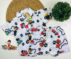 Conjunto Patrulha canina branco na internet