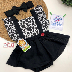 Romper Jardineira Dalmatas - comprar online