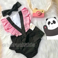 Romper Panda rosa na internet