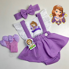 Romper Jardineira Princesa Sofia na internet