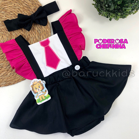 Romper Jardineira Poderosa Chefinha
