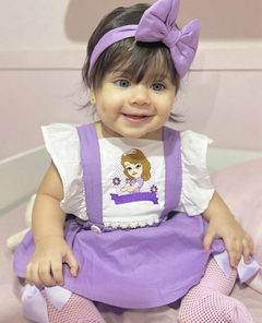 Romper Jardineira Princesa Sofia - comprar online