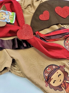 Chemise Maria Bonita e lambião na internet