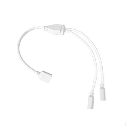 Cable Conector de 2 divisiones p/ tiras led RGB