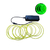 Hilo Neon Led 3 mts a pilas - Varios Colores - comprar online