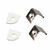 Perfil de aluminio Esquinero 1 mt ETHEOS p/ tira LED + tapas y grampas - tienda online
