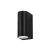 Aplique de exterior Bidireccional PLUTON frente curvo BAEL Aluminio - Caja de 10u - comprar online