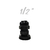 Prensacable (BSC) 1/2" Negro