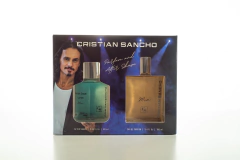 SET DE PERFUME MAS AFTER SHAVE CRISTIAN SANCHO