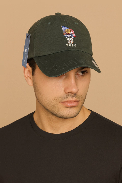 BONÉ R.LAUREN BEAR - VERDE - comprar online