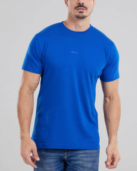 CAMISA MINIMALISTA EGÍPCIA PRADA - BLUE ROYAL - comprar online