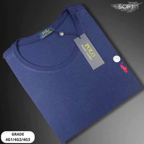 CAMISETA PLUS SIZE R.LAUREN - AZUL - comprar online