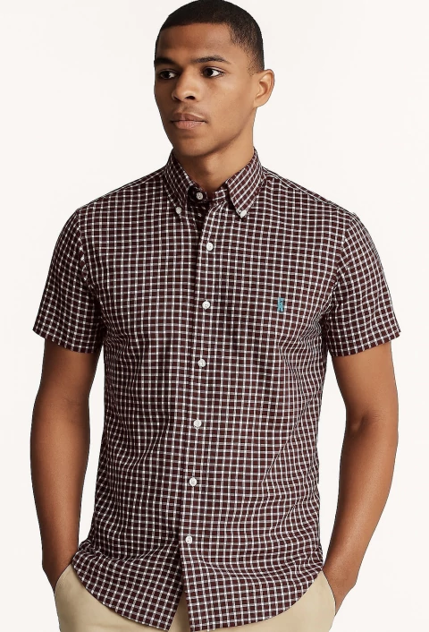 CAMISA XADREZ CURTA R. LAUREN - MOD02 - comprar online