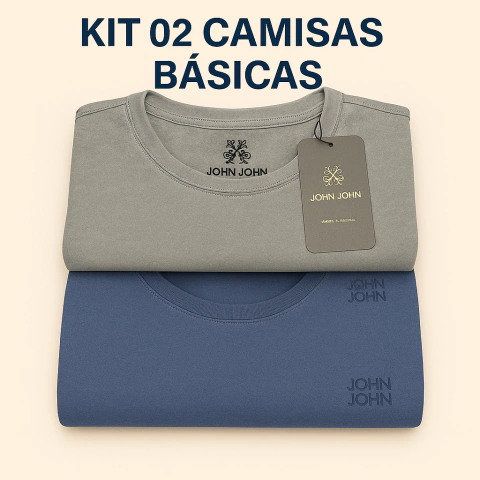 KIT 2 CAMISAS JOHN JOHN - comprar online