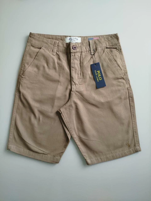 BERMUDA SARJA R. LAUREN - CAQUI - comprar online