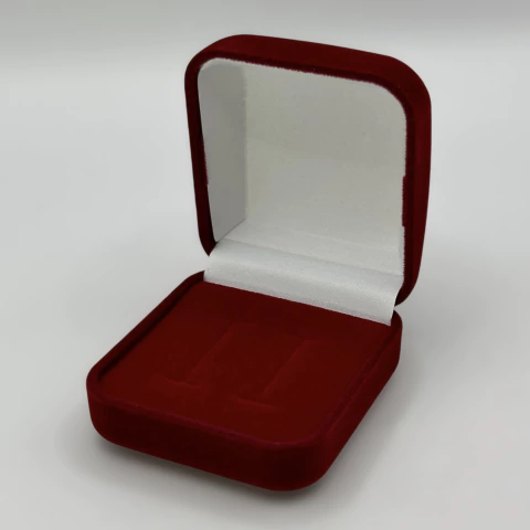 Estojo de veludo p/ alianças 6 cm.