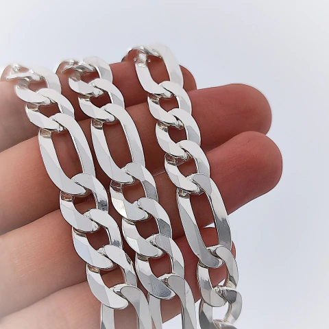 Corrente 70 cm. e pulseira 3x1 11.2 mm. - comprar online