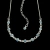Colar choker 10 olhos 40 cm. na internet
