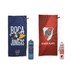 Toallón de secado rápido "Boca Juniors" 70 x 150 cm Equipos - comprar online