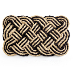 Alfombra ambiente Fibra de coco "Trenza" 60 x 40 cm Jean Cartier - comprar online