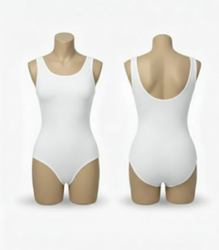 MAILLOT BLANCO BASICO MALLA - tienda online