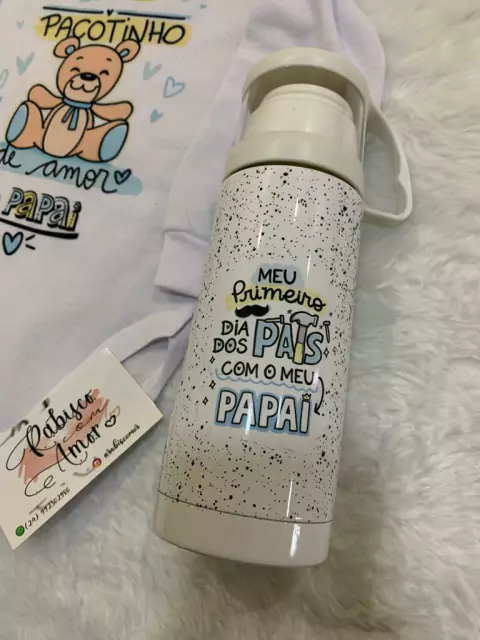 Garrafa Térmica com Copo - Pai
