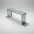 Grampa Caño 2x4 Chapa Galvanizada 5x10 Abrazadera x unidad