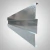 Zing Cenefa Cierre Frente 30cm X 1.22mt Techo Chapa Galva