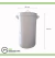 Contenedor Alimento Balanceado Perros Gatos Grande Blanco 22 kg en internet