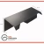 Zingueria Cantonera Techo Negro Con Forma Trapezoidal X 1.22 Mts en internet