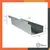 Grampa Canaleta Con Cenefa Galvanizada Con Brazo - Minimal - comprar online