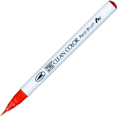 Caneta Zig Real Brush Red 020