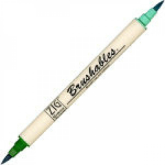 Caneta Zig Brushables Kuretake Dupla Green