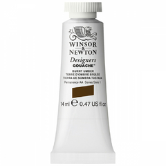 Guache Winsor & Newton Designers 14ml S1 Burnt Umber